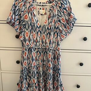 Anthropologie print Dress